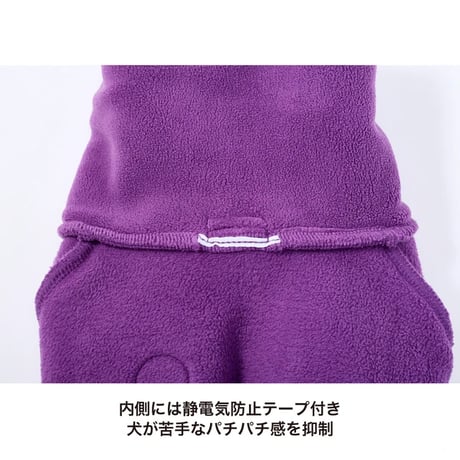 ミニロゴボアスーツ    BLACK L