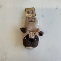 犬型スリッパ ペットトイ   パグ