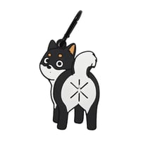 【柴犬（黒）】Poopホルダー_お散歩マナー袋ホルダー