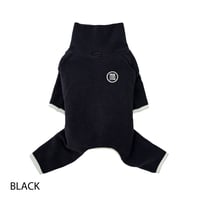 ミニロゴボアスーツ    BLACK S