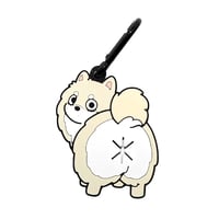 【ポメラニアン（クリーム）】Poopホルダー_お散歩マナー袋ホルダー