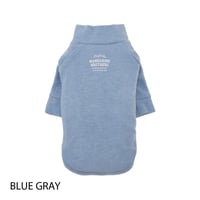スキンタイトウォームTシャツ   BLUE GRAY L