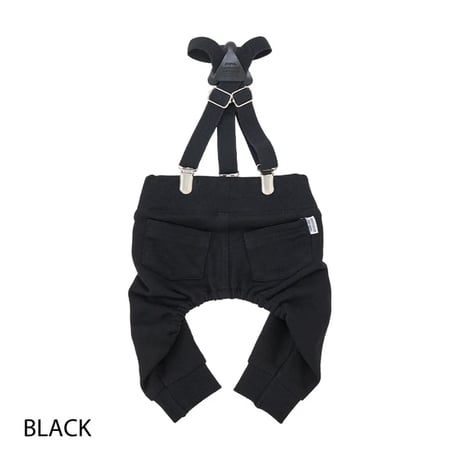 サスペンダーパンツ   BLACK M