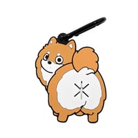 【ポメラニアン（オレンジ）】Poopホルダー_お散歩マナー袋ホルダー