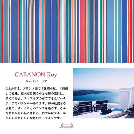 南フランスの伝統織物ブランド お散歩トート ワンちゃんとお揃い (キャバノン ロア/CABANON Roy)