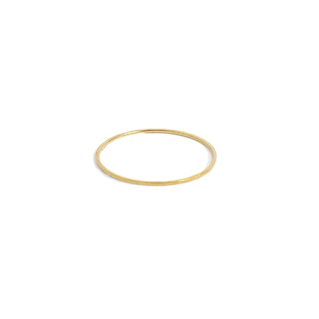 0.5mmスリムステンレスリング／ゴールド 9号