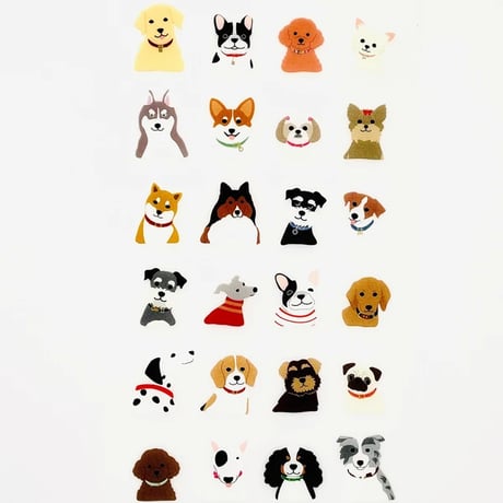 アニマルダイカットステッカー／イヌ　犬