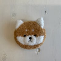まある ミニポーチ   シバイヌ