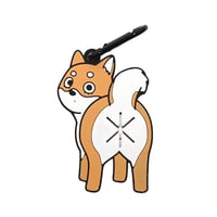 【柴犬（赤）】Poopホルダー_お散歩マナー袋ホルダー