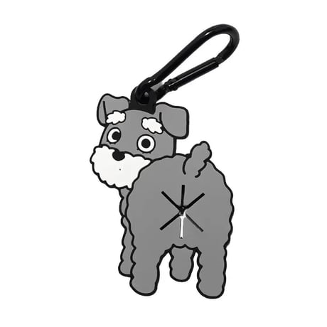 【シュナウザー（ソルト＆ペッパー）】Poopホルダー_お散歩マナー袋ホルダー