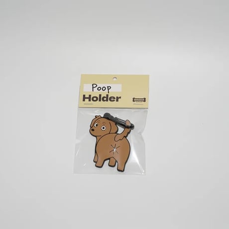 【ダックスフンド】Poopホルダー_お散歩マナー袋ホルダー