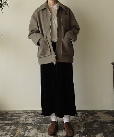 CURL BOA ZIP JKT