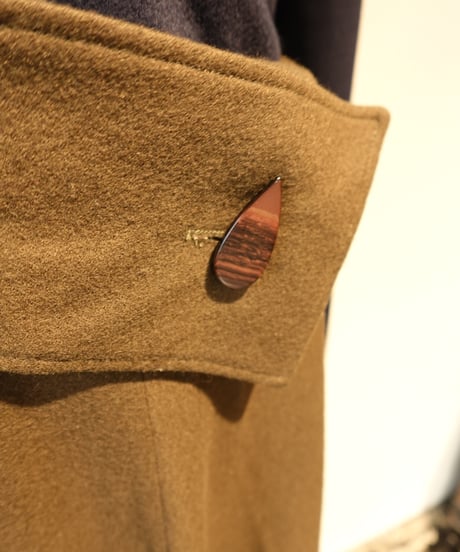 french vintage wool  skirt