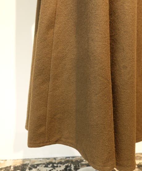 french vintage wool  skirt