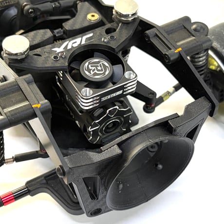 アディクション RX-01 モータークーリングファンマウント モーター発熱故障対策に　 30mm／40mm対応 XRC ADDICTION RX01