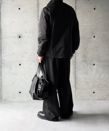 PRADA Reversible Light Padded Jacket / BLACK × DARK GREY