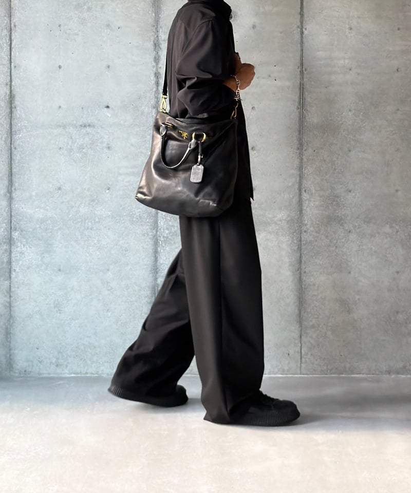 PRADAダイアグラムソフトカーフインプントゥーレチプリア PRADA ソフトカーフ2wayレザーバッグ | SONTÉ STUDIO