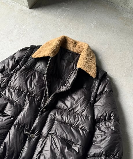 PRADA 2WAY Down Jacket / BLACK