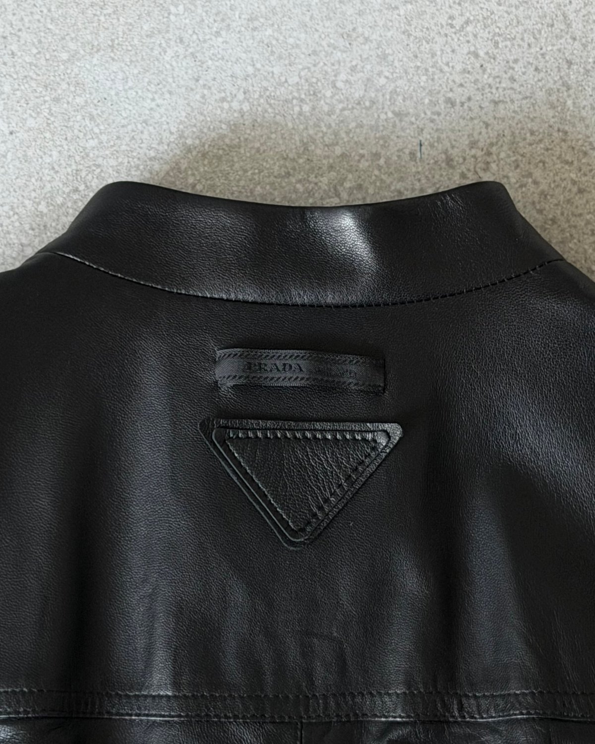 PRADA LAMB LEATHER JACKET | SONTÉ STUDIO