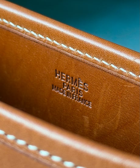 HERMÈS　初代ヴィンテージエヴリンPM　ヴォー・バレニアレザー/シルバー