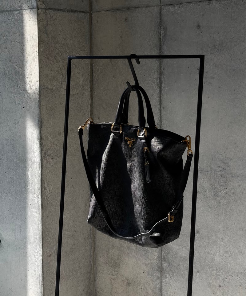 【正規品・レシート付】PRADA ヴィッテロダイノ 2WAYレザートートバッグ PRADA ヴィッテロダノイ 2wayレザートート | SONTÉ STUDIO