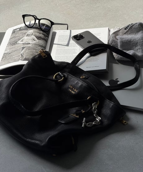 PRADA ヴィッテロダノイ レザートート