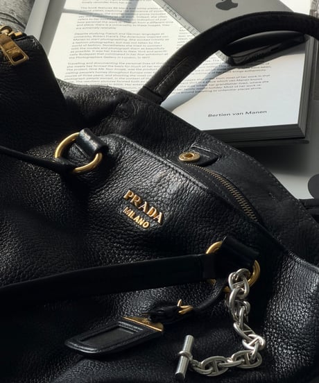 PRADA ヴィッテロダノイ レザートート