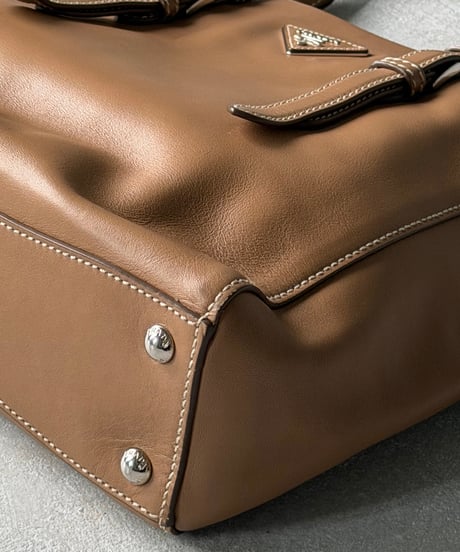 PRADA レザー トートバッグ ギャランティ付