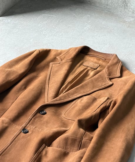 PRADA Leather Tailored Jacket / Made in Italy