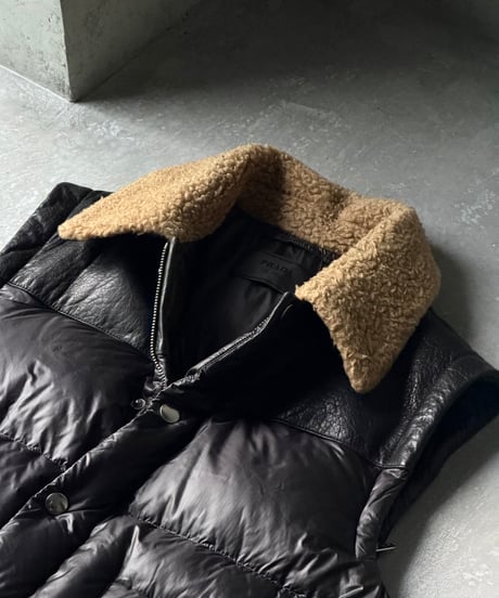 PRADA 2WAY Down Jacket / BLACK