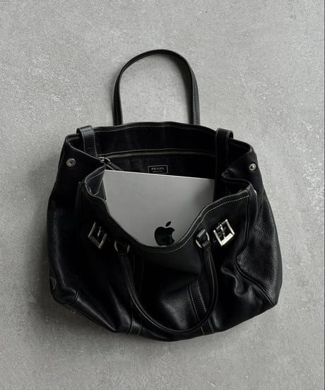 PRADA ヴィッテロダイノレザートートバッグ