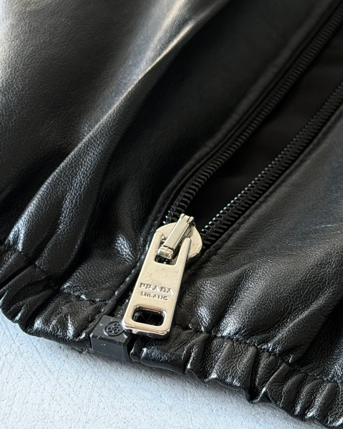 PRADA LAMB LEATHER JACKET | SONTÉ STUDIO
