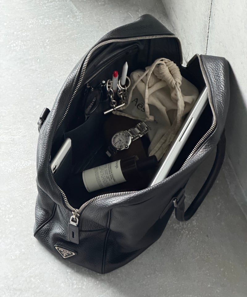 PRADA CERVOボストンバッグ 【鹿革製】 | SONTÉ STUDIO