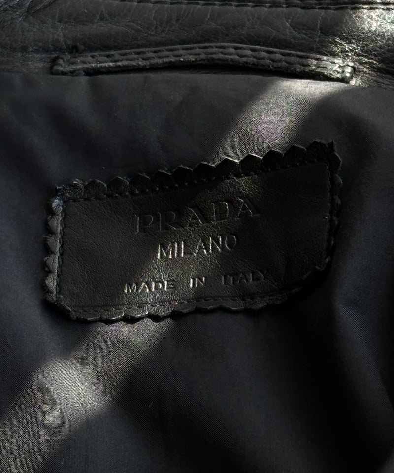 PRADA ヴィンテージレザージャケット | SONTÉ STUDIO