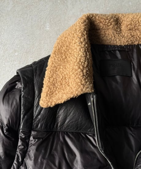 PRADA 2WAY Down Jacket / BLACK