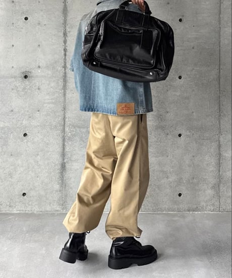 PRADA Leather Boston Bag