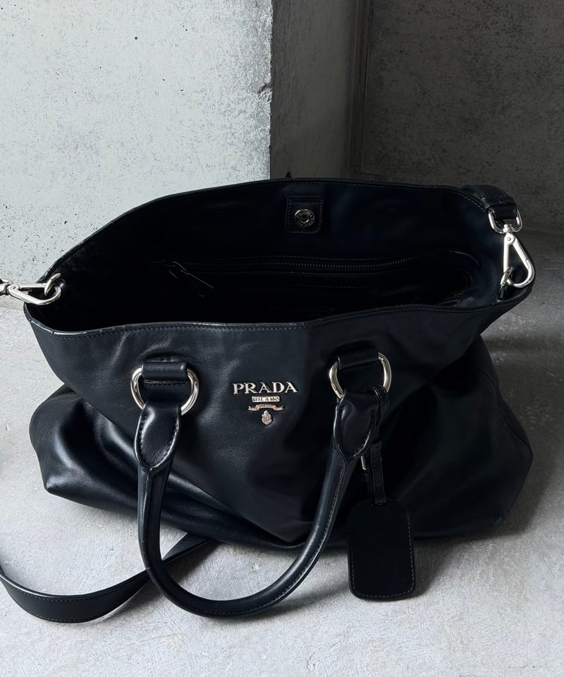 PRADA ソフトカーフレザー2wayバッグ | SONTÉ STUDIO