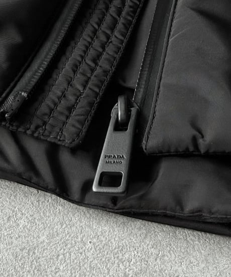 PRADA / Hooded Nylon Jacket
