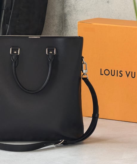 LOUIS VUITTON　レザー2WAYバッグ