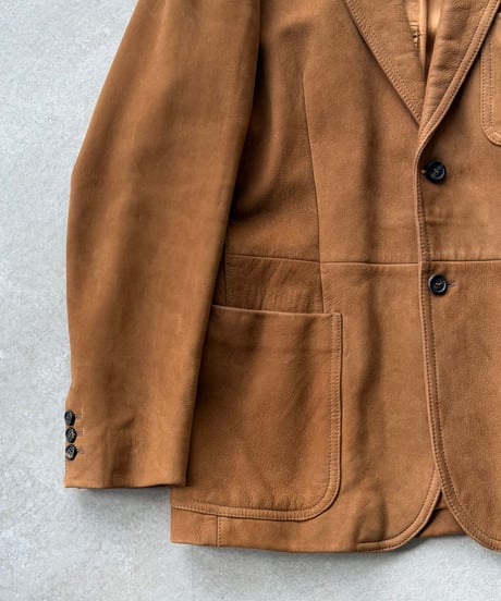 PRADA Leather Tailored Jacket / Made in Italy
