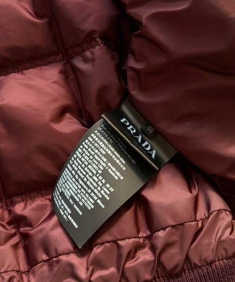 PRADA フーデッド ダウンジャケット