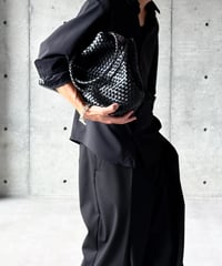 Mesh Leather Bag