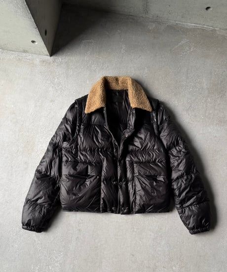 PRADA 2WAY Down Jacket / BLACK