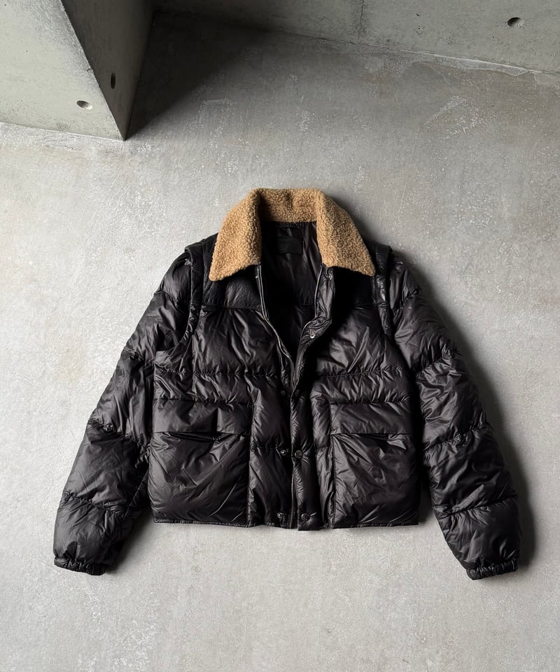 PRADA 2WAY Down Jacket / BLACK | SONTÉ STUDIO