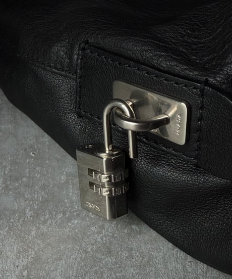 PRADA　バッファローレザーボストン【水牛革製】