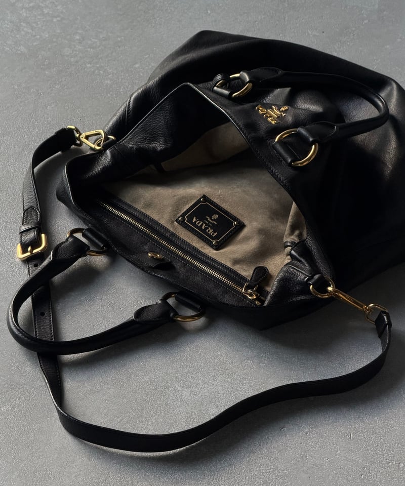 PRADA ソフトカーフ2wayレザーバッグ | SONTÉ STUDIO