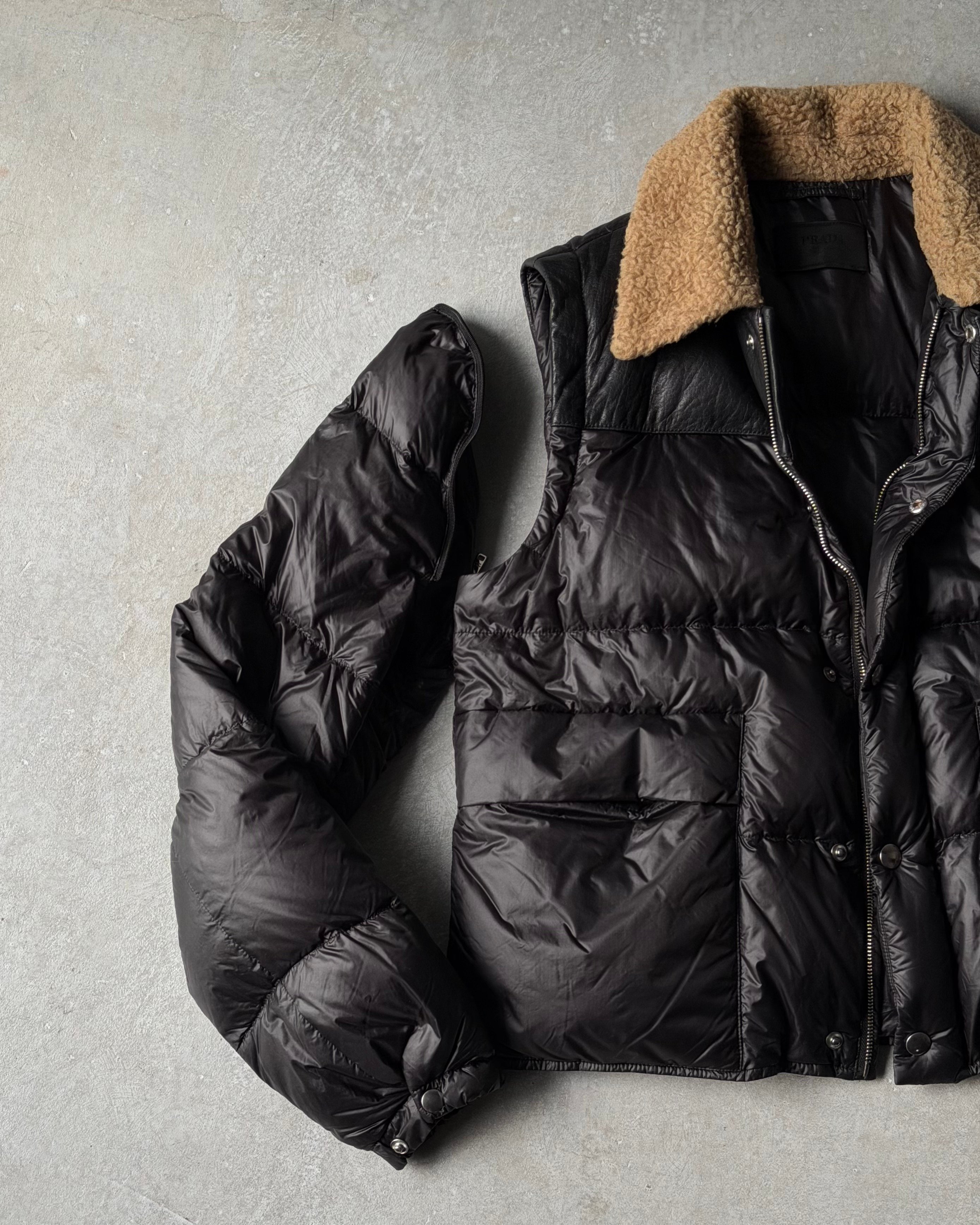 PRADA 2WAY Down Jacket / BLACK | SONTÉ STUDIO