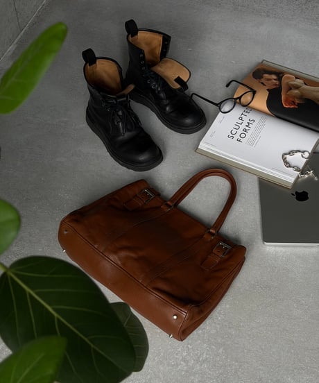 PRADA ヴィッテロダイノレザートートバッグ