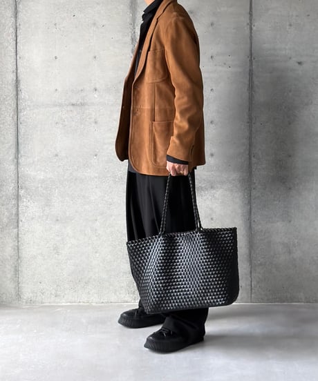 PRADA Leather Tailored Jacket / Made in Italy