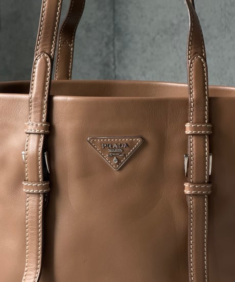 PRADA レザー トートバッグ ギャランティ付